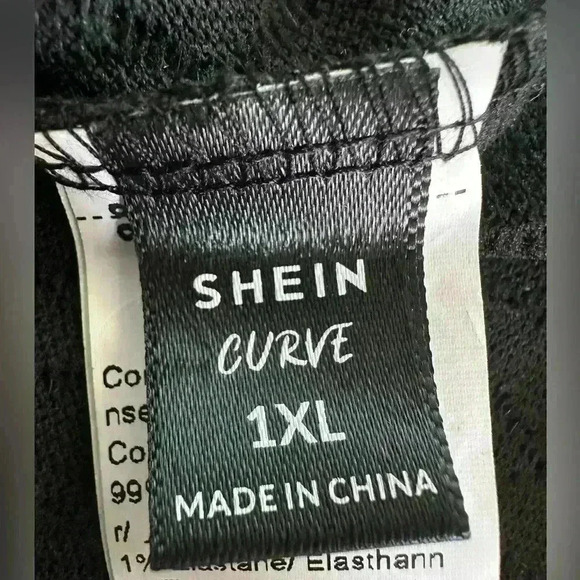 Shein Essence Plus Size Women's Elegant and Breathable Puff-sleeved top (575) - Picture 15 of 16